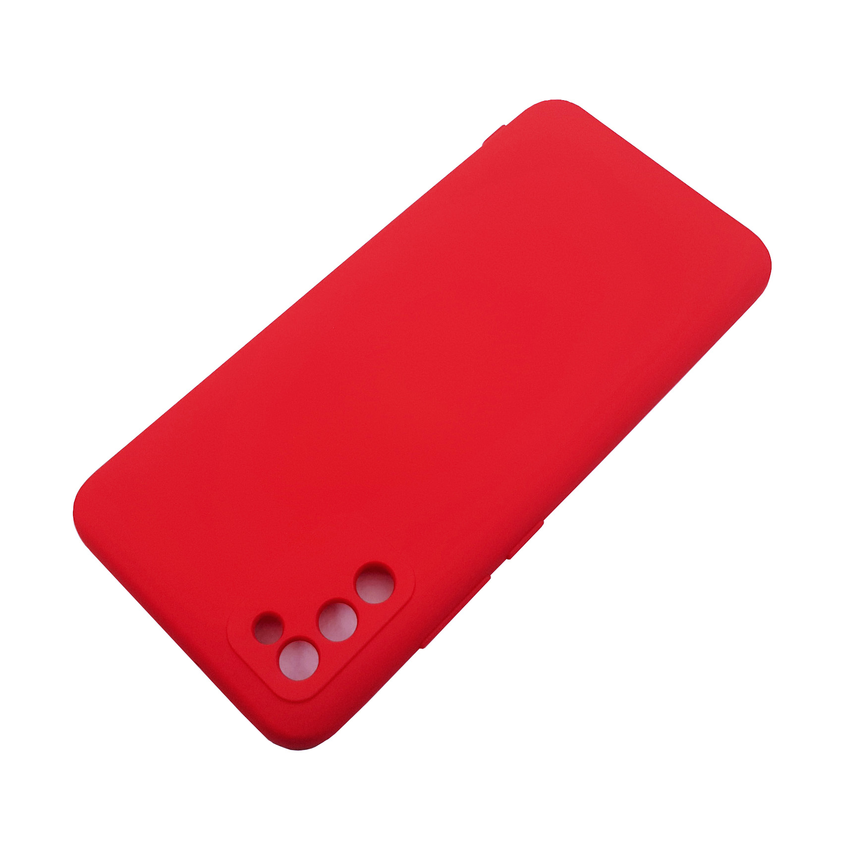 Protectores para celular  para Samsung  A02s Funda de tpu con felpa Rojo